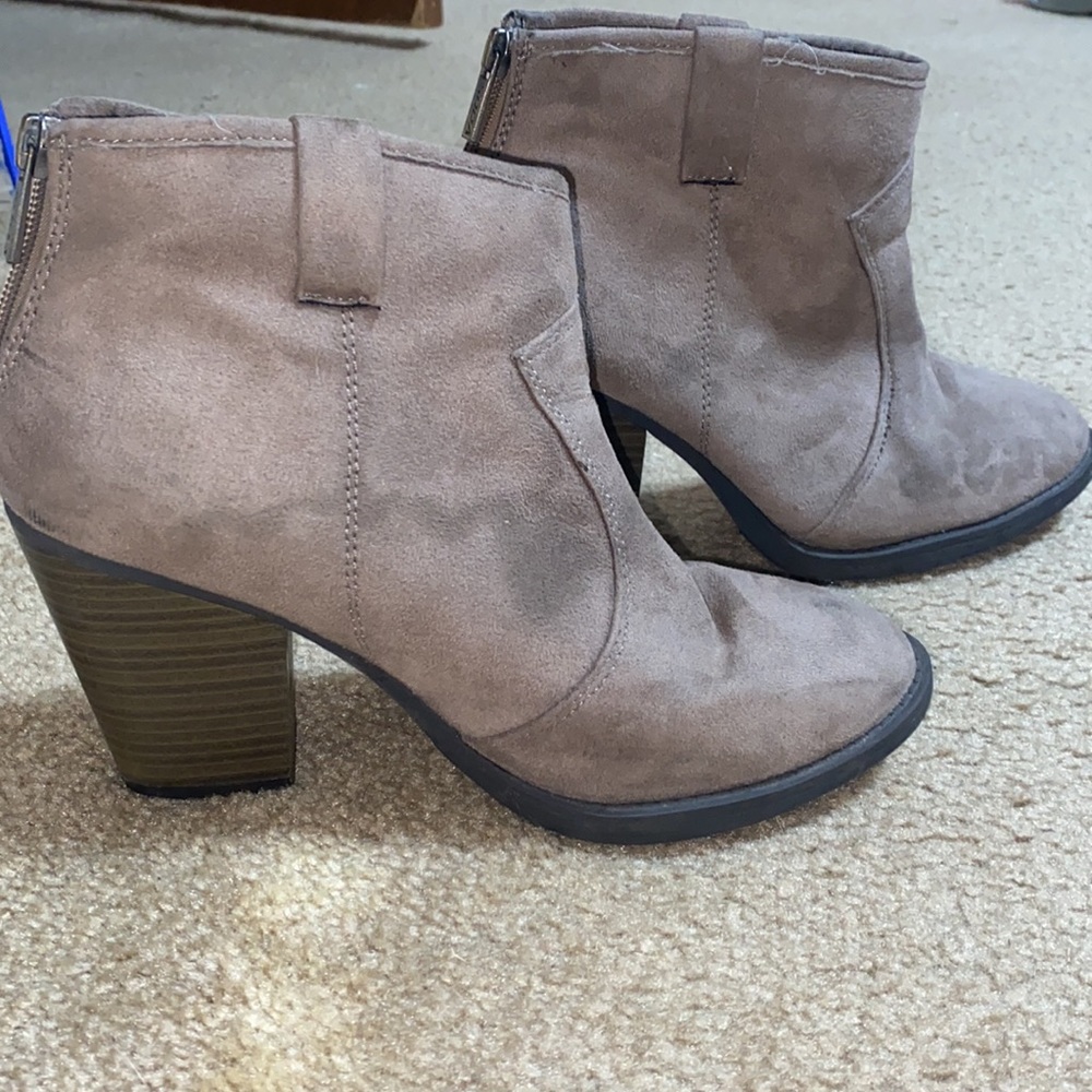 Just fab suede booties !